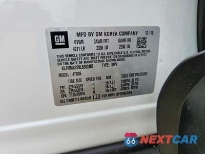 Zdjęcie 13 z 13 samochodu: 2020 BUICK ENCORE GX PREFERRED VIN:KL4MMBS29LB083107 - miniatura