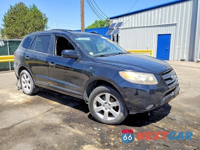 Czwarte zdjęcie samochodu z boku: 2007 HYUNDAI SANTA FE SE VIN:5NMSH13E87H100744 - miniatura