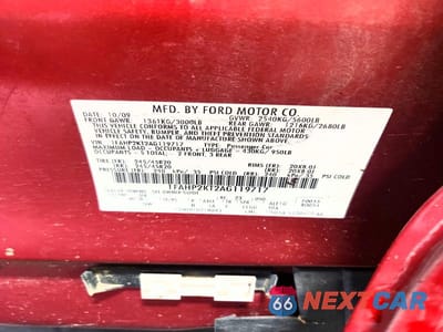 Zdjęcie 13 z 13 samochodu: 2010 FORD TAURUS SHO VIN:1FAHP2KT2AG119717 - miniatura