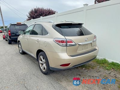Trzecie zdjęcie samochodu z tyłu: 2013 LEXUS RX 350 BASE VIN:2T2BK1BA0DC180523 - miniatura
