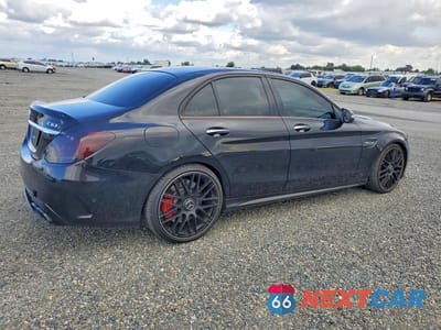 Trzecie zdjęcie samochodu z tyłu: 2021 MERCEDES-BENZ C 63 AMG-S VIN:W1KWF8HB6MR622901 - miniatura
