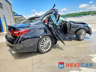 Trzecie zdjęcie samochodu z tyłu: 2023 INFINITI Q50 LUXE VIN:JN1EV7BR2PM540192 - miniatura