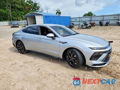 Czwarte zdjęcie samochodu z boku: 2024 HYUNDAI SONATA SEL VIN:KMHL64JA7RA364851 - miniatura