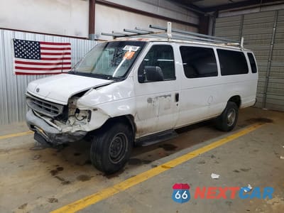 2002 FORD ECONOLINE E350 SUPER DUTY WAGON 1FBSS31L62HB57201 - główne zdjęcie licytacji z USA - miniatura
