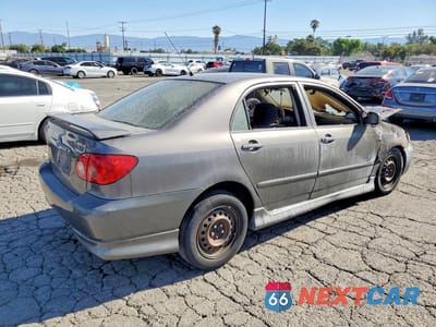 Trzecie zdjęcie samochodu z tyłu: 2005 TOYOTA COROLLA S VIN:1NXBR32E25Z460507 - miniatura
