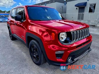 Czwarte zdjęcie samochodu z boku: 2020 JEEP RENEGADE SPORT VIN:ZACNJAAB2LPL15502 - miniatura