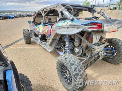 Trzecie zdjęcie samochodu z tyłu: 2021 CAN-AM MAVERICK X3 UTILITY VEHICLE VIN:3JBVNAV49MK002209 - miniatura