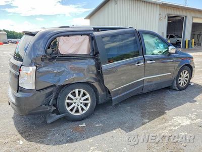 Trzecie zdjęcie samochodu z tyłu: 2016 CHRYSLER TOWN & COUNTRY LIMITED PLATINUM VIN:2C4RC1GG6GR159998 - miniatura