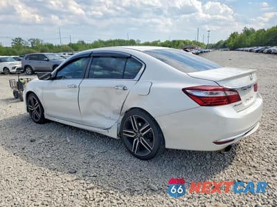 Drugie zdjęcie samochodu z przodu: 2017 HONDA ACCORD SPORT VIN:1HGCR2F57HA008671 - miniatura