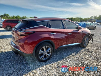 Trzecie zdjęcie samochodu z tyłu: 2024 NISSAN MURANO PLATINUM VIN:5N1AZ2DS4RC112812 - miniatura