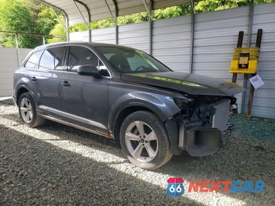 Czwarte zdjęcie samochodu z boku: 2021 AUDI Q7 PREMIUM PLUS VIN:WA1LXAF76MD023293 - miniatura