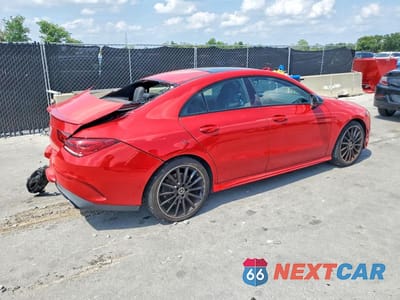 Trzecie zdjęcie samochodu z tyłu: 2020 MERCEDES-BENZ CLA 250 VIN:WDD5J4GB0LN063775 - miniatura