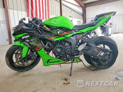 Trzecie zdjęcie samochodu z tyłu: 2024 KAWASAKI ZX636 K VIN:JKBZXJK14RA000594 - miniatura