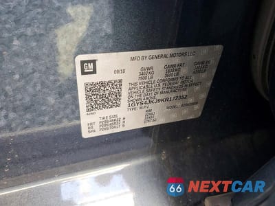 Zdjęcie 13 z 13 samochodu: 2019 CADILLAC ESCALADE ESV PREMIUM LUXURY VIN:1GYS4JKJ9KR172352 - miniatura