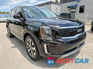 Czwarte zdjęcie samochodu z boku: 2022 KIA TELLURIDE S VIN:5XYP64HC4NG204790 - miniatura