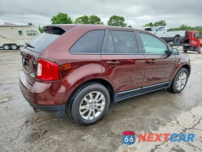 Trzecie zdjęcie samochodu z tyłu: 2012 FORD EDGE SEL VIN:2FMDK3J90CBA91733 - miniatura