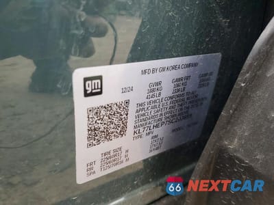 Zdjęcie 13 z 13 samochodu: 2025 CHEVROLET TRAX 1LT VIN:KL77LHEP7SC203699 - miniatura