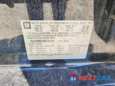 Zdjęcie 12 z 12 samochodu: 2014 CHEVROLET SILVERADO K1500 LT VIN:3GCUKREC4EG152790 - miniatura