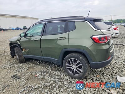 Drugie zdjęcie samochodu z przodu: 2020 JEEP COMPASS LATITUDE VIN:3C4NJDBB2LT153799 - miniatura