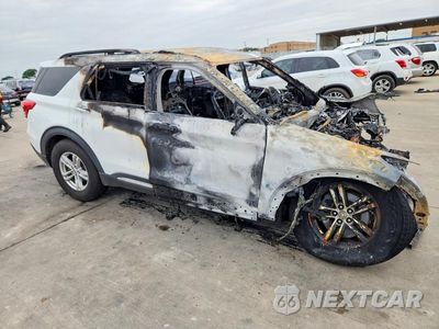 Czwarte zdjęcie samochodu z boku: 2020 FORD EXPLORER XLT VIN:1FMSK7DH6LGC79991 - miniatura