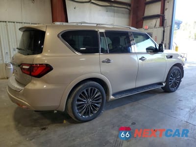Trzecie zdjęcie samochodu z tyłu: 2021 INFINITI QX80 PREMIUM SELECT VIN:JN8AZ2AE2M9270806 - miniatura