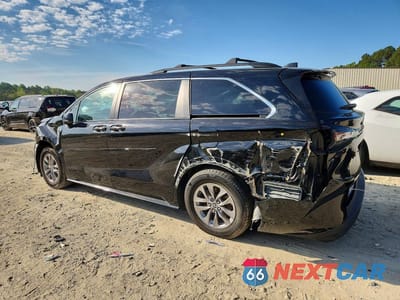 Drugie zdjęcie samochodu z przodu: 2023 TOYOTA SIENNA LE VIN:5TDKSKFC8PS079280 - miniatura