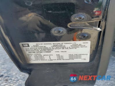 Zdjęcie 12 z 12 samochodu: 2006 GMC NEW SIERRA K1500 VIN:2GTEK13T661178567 - miniatura