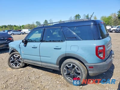 Drugie zdjęcie samochodu z przodu: 2021 FORD BRONCO SPORT OUTER BANKS VIN:3FMCR9C69MRB05581 - miniatura