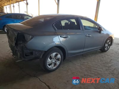 Trzecie zdjęcie samochodu z tyłu: 2013 HONDA CIVIC LX VIN:19XFB2F51DE089139 - miniatura