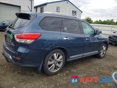 Trzecie zdjęcie samochodu z tyłu: 2014 NISSAN PATHFINDER S VIN:5N1AR2MM6EC614569 - miniatura