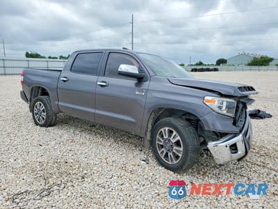 Czwarte zdjęcie samochodu z boku: 2021 TOYOTA TUNDRA 1794 EDITION VIN:5TFAY5F14MX011607 - miniatura