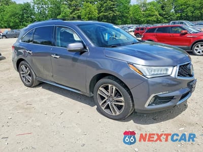 Czwarte zdjęcie samochodu z boku: 2017 ACURA MDX ADVANCE VIN:5FRYD4H88HB023854 - miniatura