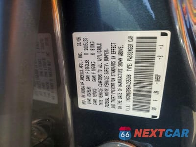 Zdjęcie 12 z 12 samochodu: 2006 HONDA ACCORD EX VIN:1HGCM66896A055066 - miniatura