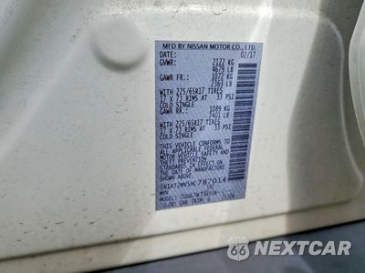 Zdjęcie 13 z 13 samochodu: 2017 NISSAN ROGUE S VIN:5N1AT2MV5HC787014 - miniatura