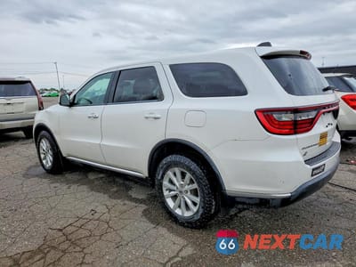 Drugie zdjęcie samochodu z przodu: 2019 DODGE DURANGO SXT VIN:1C4RDJAG7KC606555 - miniatura