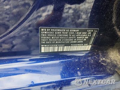 Zdjęcie 13 z 13 samochodu: 2024 VOLKSWAGEN GTI S VIN:WVWGA7CD2RW158563 - miniatura