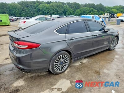 Trzecie zdjęcie samochodu z tyłu: 2017 FORD FUSION HYBRID TITAN VIN:3FA6P0RU9HR399858 - miniatura
