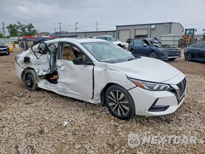 Czwarte zdjęcie samochodu z boku: 2021 NISSAN SENTRA SV VIN:3N1AB8CV4MY314060 - miniatura