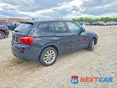 Trzecie zdjęcie samochodu z tyłu: 2014 BMW X3 XDRIVE28I VIN:5UXWX9C54E0D20612 - miniatura