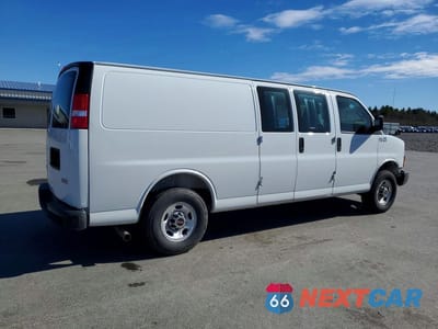 Trzecie zdjęcie samochodu z tyłu: 2025 GMC SAVANA G3500 VIN:1GTZ7HF74S1194678 - miniatura