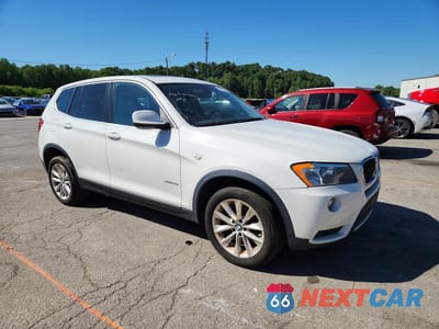 Czwarte zdjęcie samochodu z boku: 2013 BMW X3 XDRIVE28I VIN:5UXWX9C54D0A08384 - miniatura