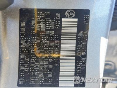 Zdjęcie 13 z 13 samochodu: 2023 TOYOTA CAMRY SE VIN:4T1G11AK0PU820322 - miniatura