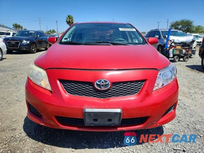 Piąte zdjęcie samochodu w środku: 2010 TOYOTA COROLLA LE VIN:JTDBU4EEXAJ062218 - miniatura