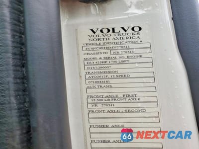 Zdjęcie 10 z 10 samochodu: 2021 VOLVO VN VIN:4V4NC9EH6MN270511 - miniatura