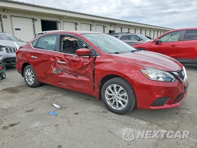 Czwarte zdjęcie samochodu z boku: 2019 NISSAN SENTRA SV VIN:3N1AB7AP8KY317894 - miniatura
