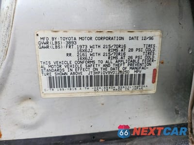 Zdjęcie 12 z 12 samochodu: 1997 TOYOTA RAV4 BASE VIN:JT3HP10V9V0128250 - miniatura