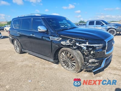 Czwarte zdjęcie samochodu z boku: 2021 INFINITI QX80 SENSORY VIN:JN8AZ2BF5M9715899 - miniatura