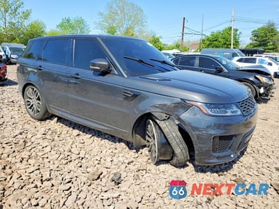 Czwarte zdjęcie samochodu z boku: 2020 LAND ROVER RANGE ROVER SPORT P525 HSE VIN:SALWR2SE6LA702089 - miniatura