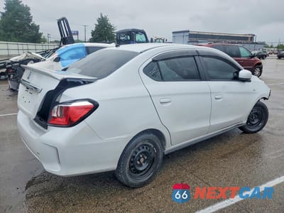 Trzecie zdjęcie samochodu z tyłu: 2022 MITSUBISHI MIRAGE G4 ES VIN:ML32FUFJXNHF03533 - miniatura
