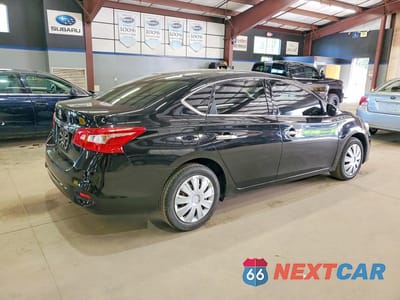 Trzecie zdjęcie samochodu z tyłu: 2019 NISSAN SENTRA S VIN:3N1AB7AP2KY352043 - miniatura